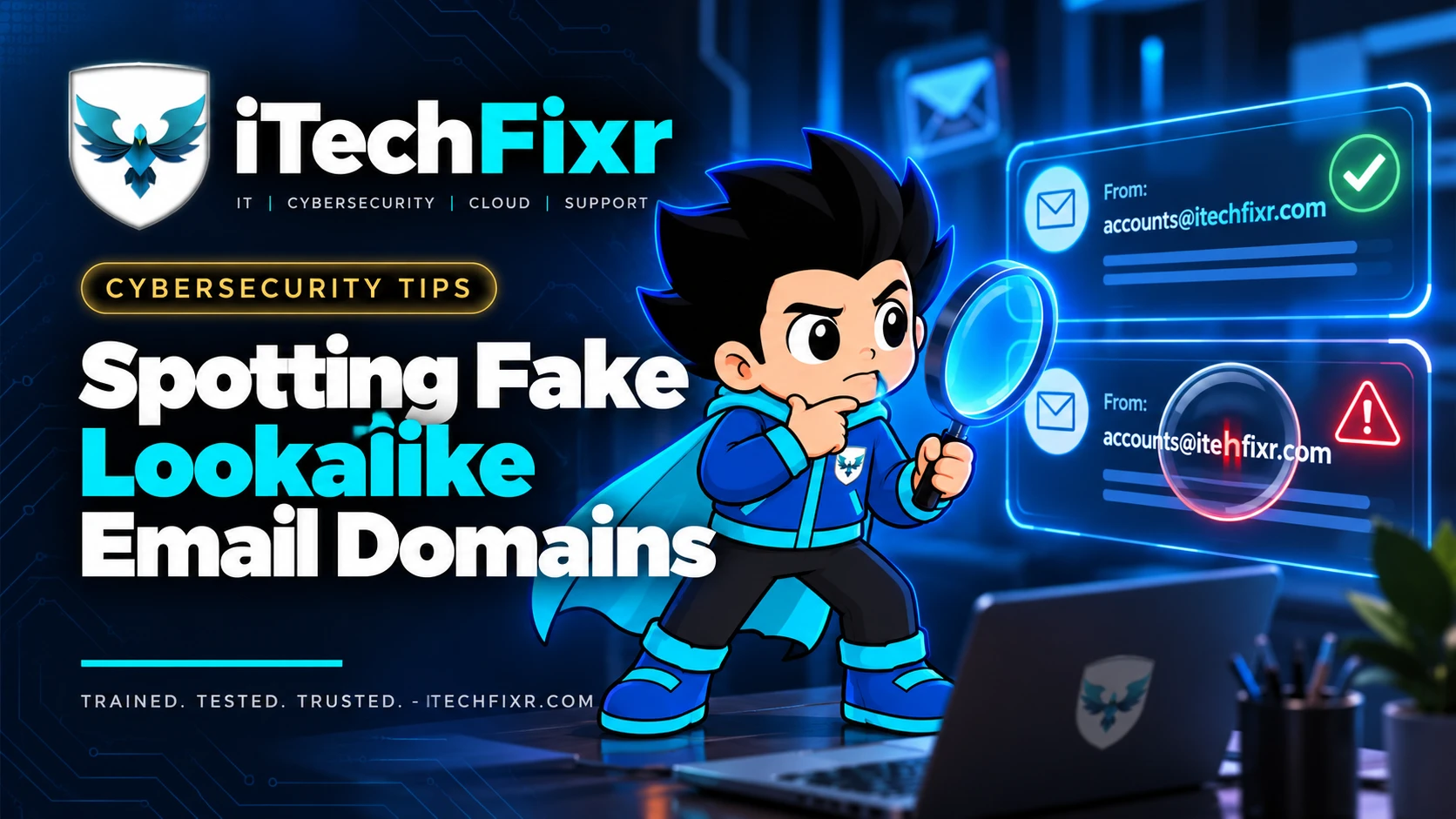 Cover image: How Fraudsters Use Lookalike Domains for Business Email Compromise