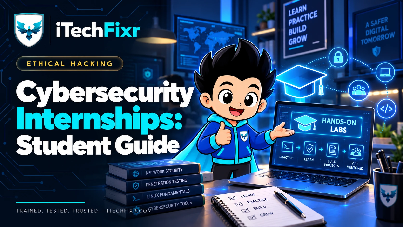 Cover image: What Should Students Look for in a Cybersecurity Internship in India?