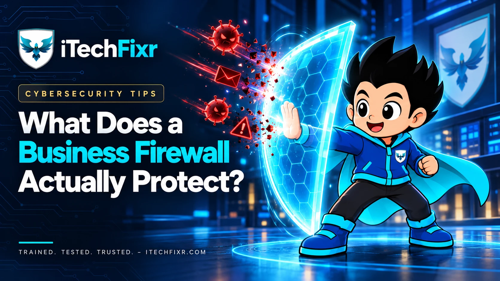Cover image: In Simple Terms, What Does a Business Firewall Actually Protect Against?