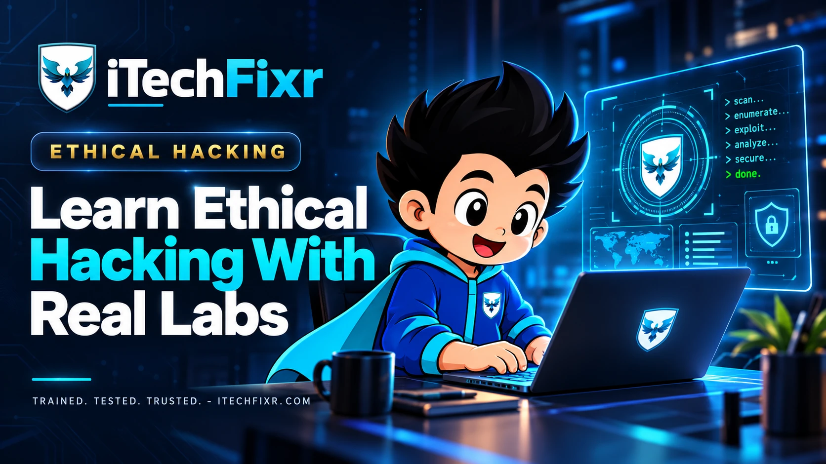Cover image: How to Learn Ethical Hacking Online in India: Why Practical Labs Matter (2026)