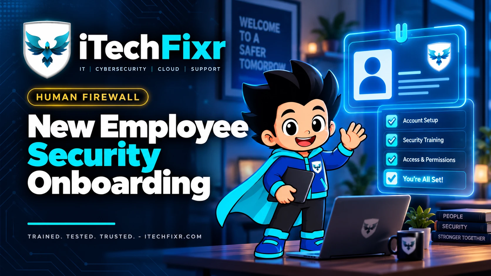 Cover image: What Security Topics Should Be Covered in New Employee Onboarding?
