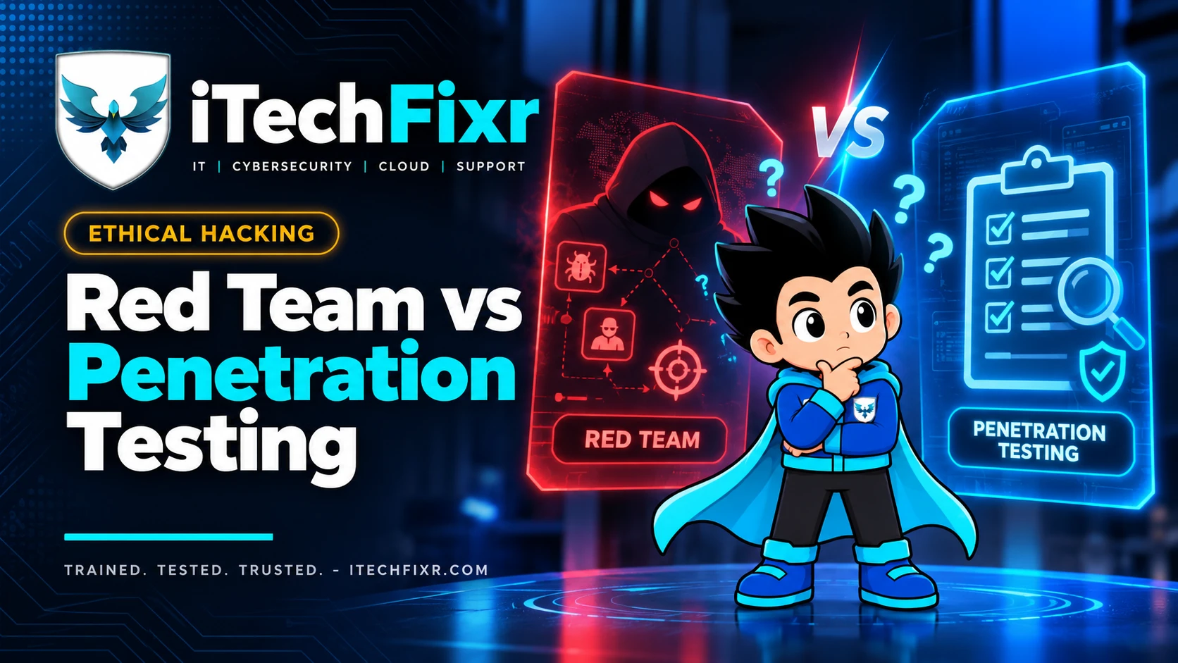 Cover image: What's the Difference Between a Red Team Exercise and a Penetration Test?