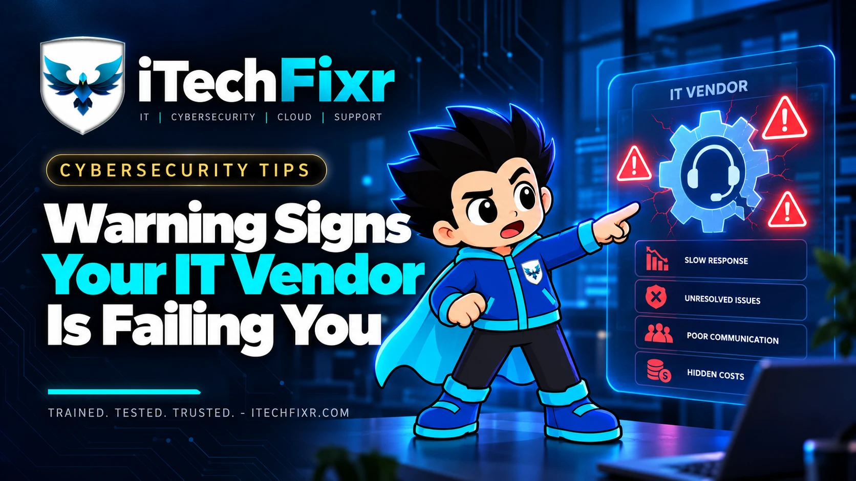Cover image: Warning Signs Your IT Support Company Isn't Actually Protecting You