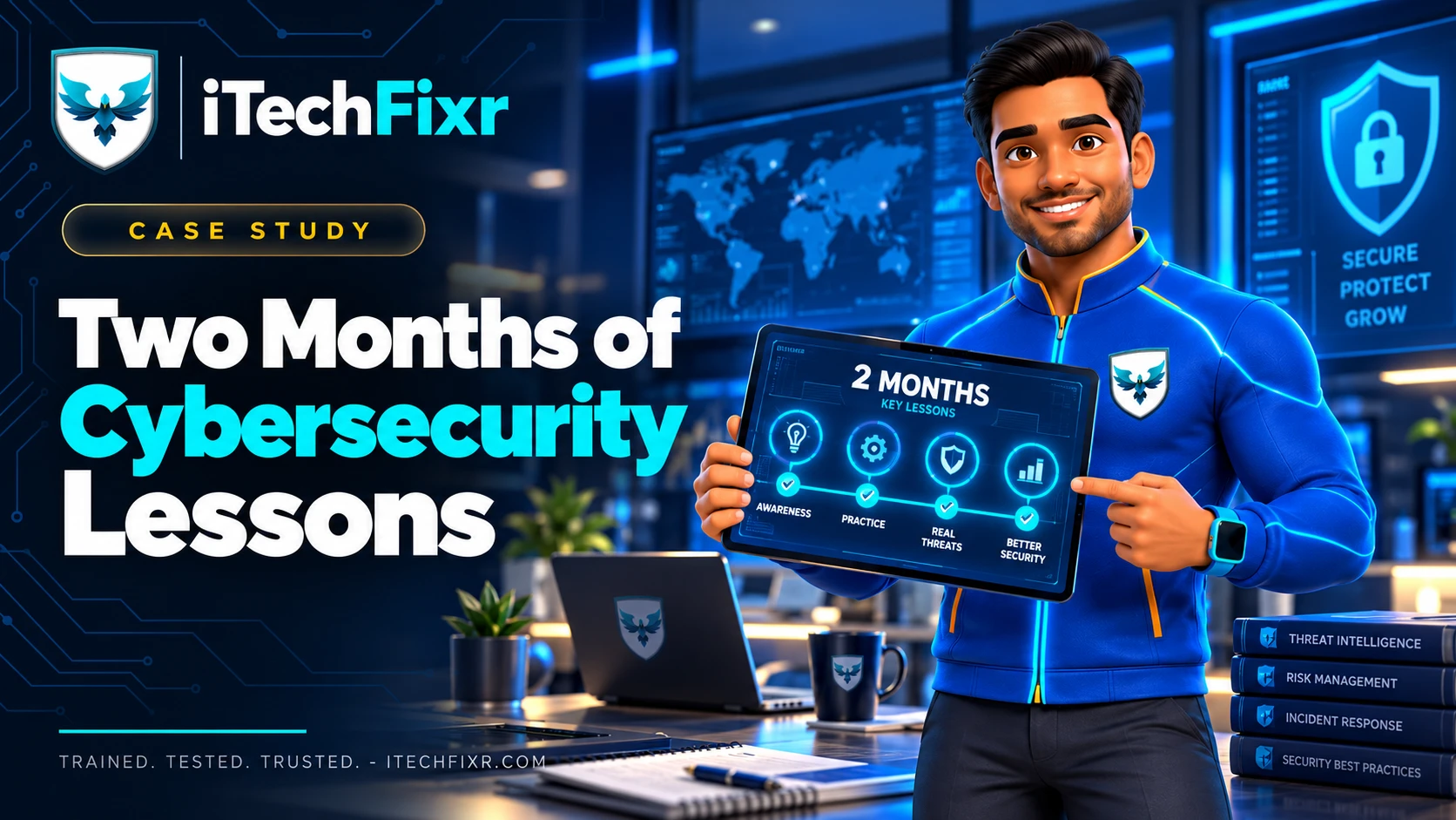 Cover image: Two Months of Cybersecurity Lessons for Indian SMBs