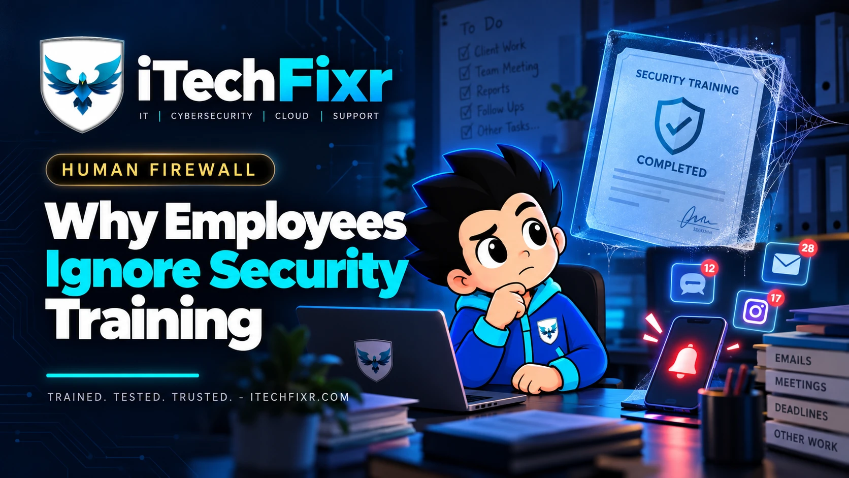 Cover image: Why Do Employees Ignore Security Training They've Already Received?