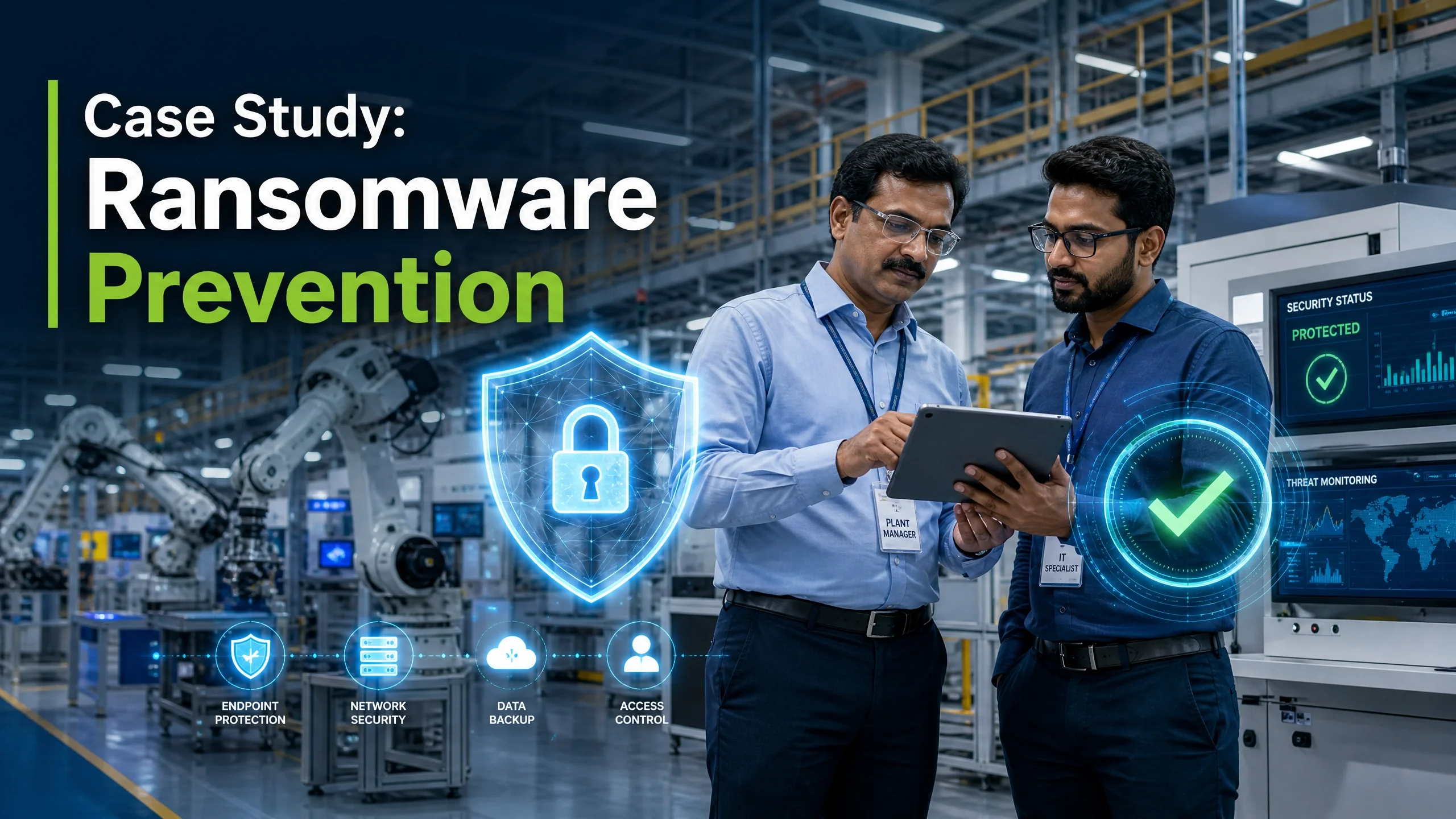 Manufacturing Ransomware Case Study