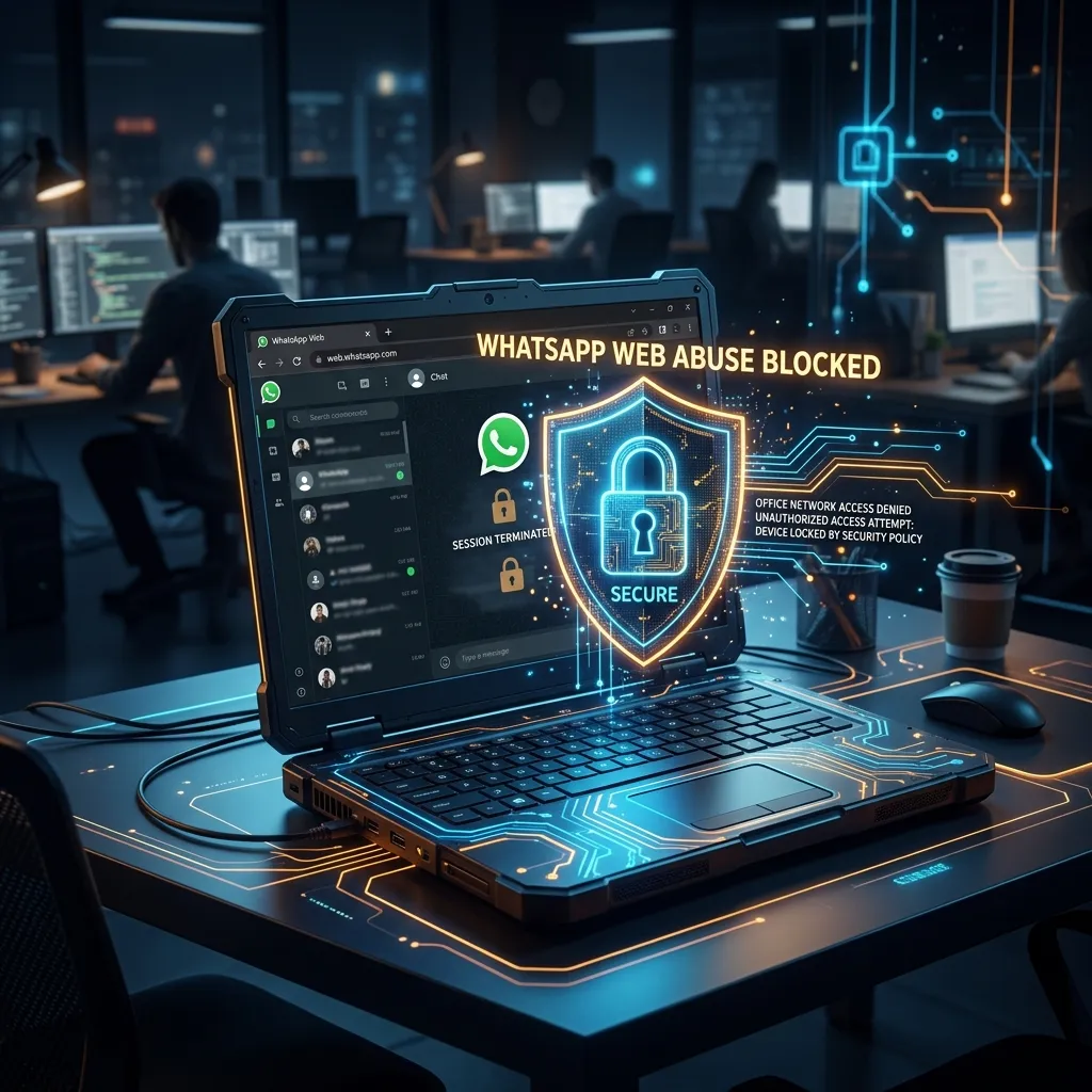 How to Stop WhatsApp Web Abuse in Office Systems — iTechFixr Infotech LLP